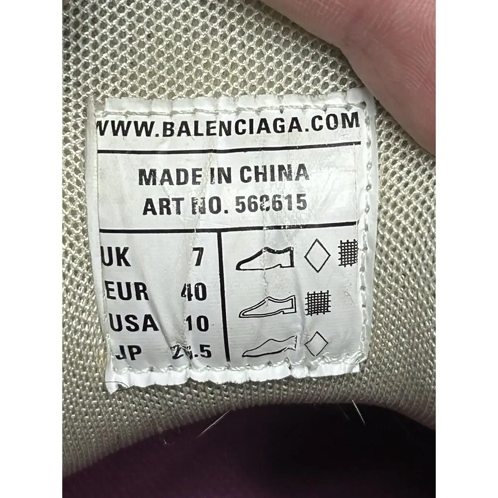 Balenciaga Track 2 Pink Green Sneaker Size 8.5 US Mens